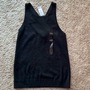 Banana Republic Factory Sweater Tank with Criss cross back straps